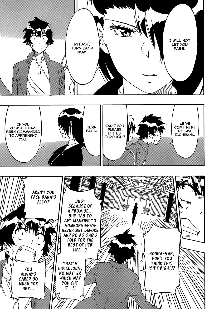 Nisekoi Chapter 184