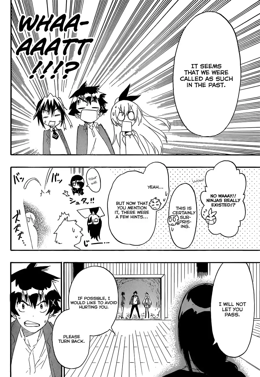 Nisekoi Chapter 184