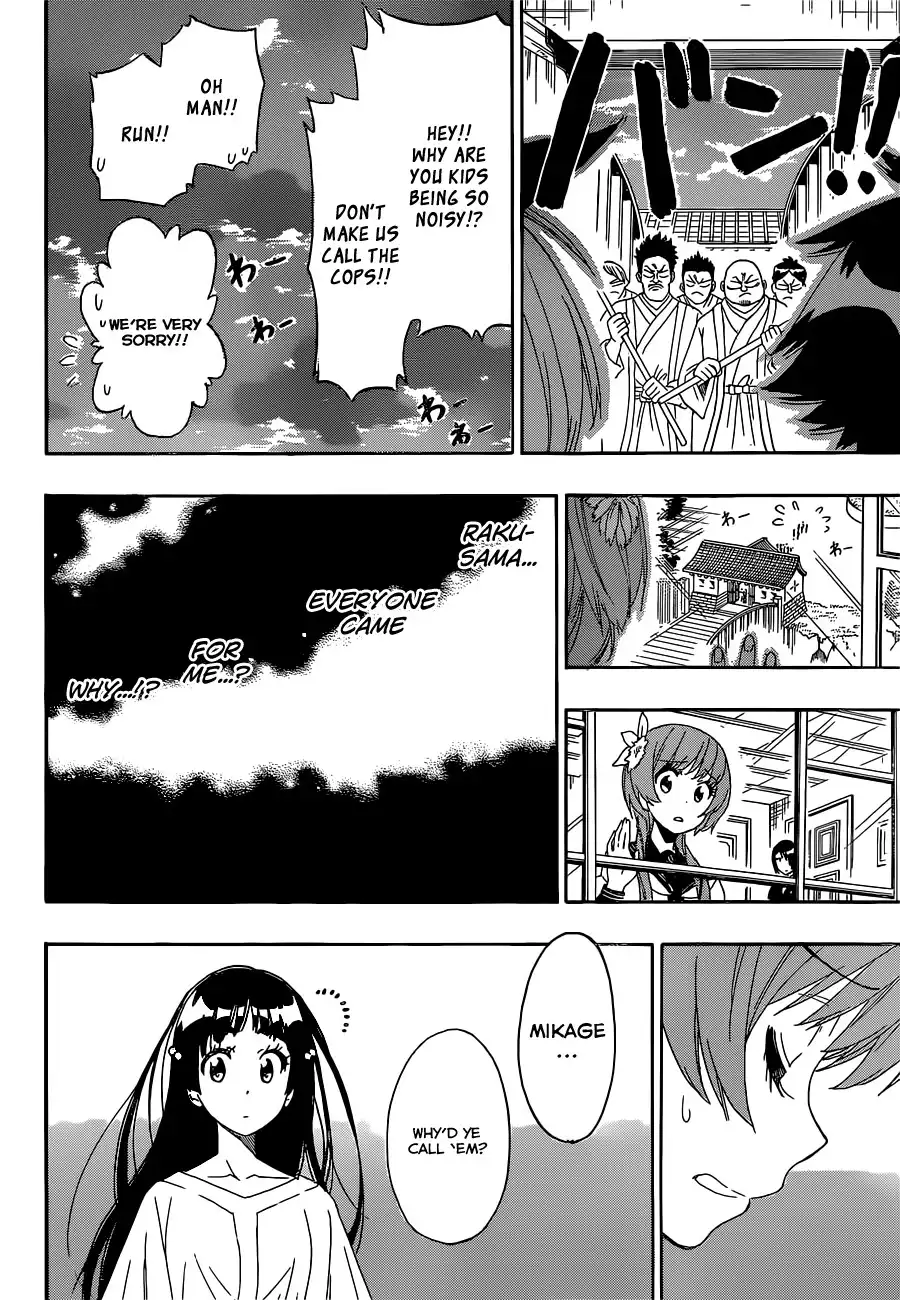 Nisekoi Chapter 184