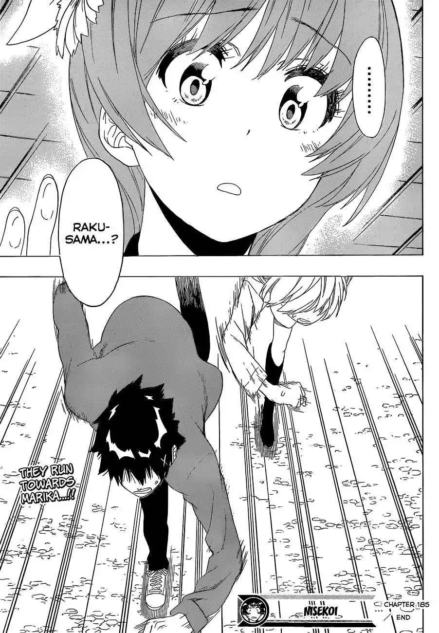 Nisekoi Chapter 185