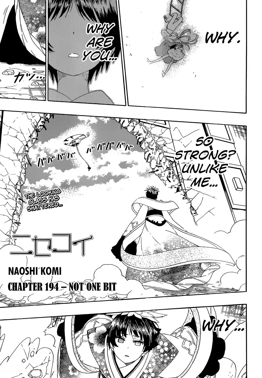 Nisekoi Chapter 194