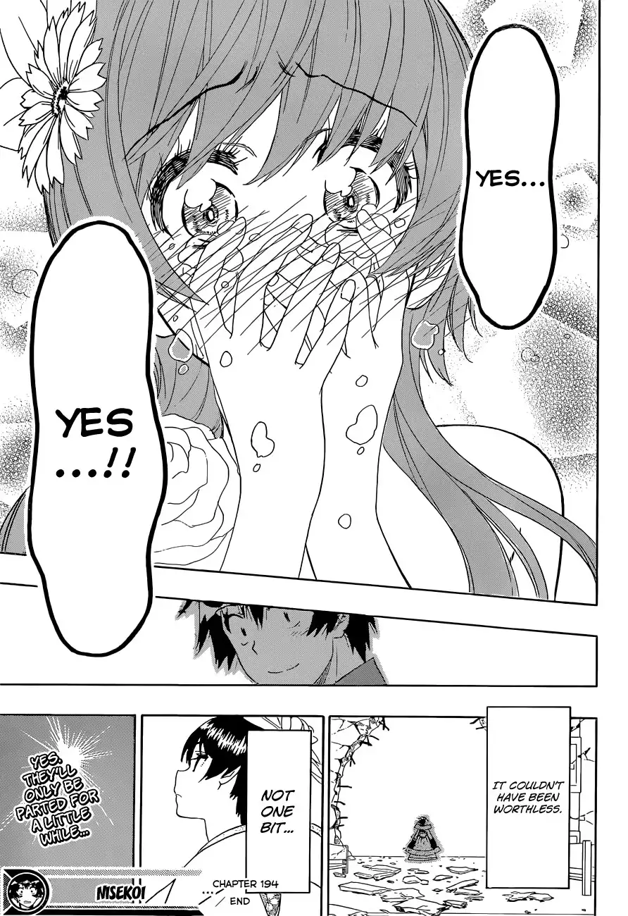 Nisekoi Chapter 194