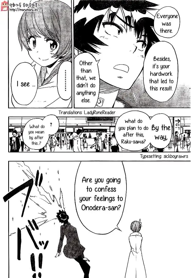 Nisekoi Chapter 195