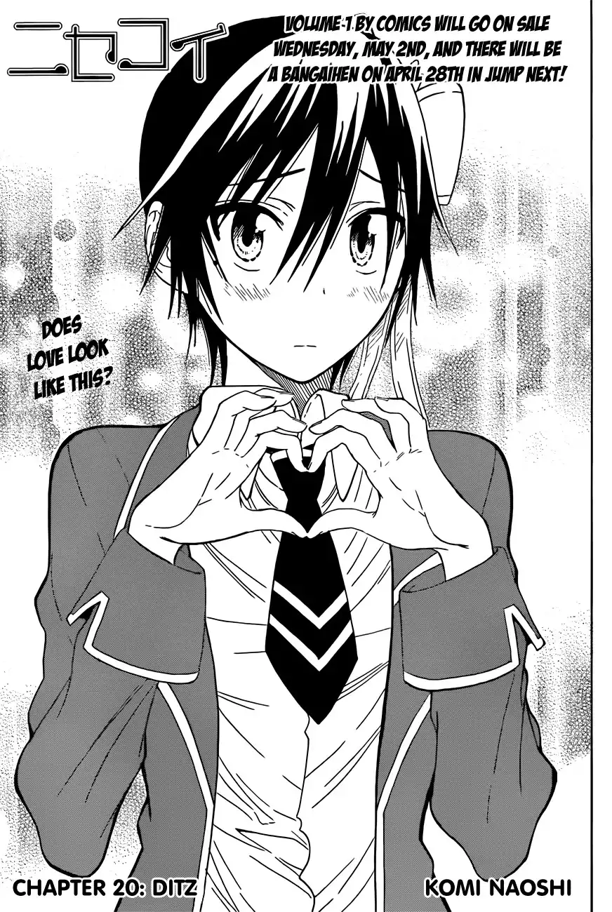 Nisekoi Chapter 20