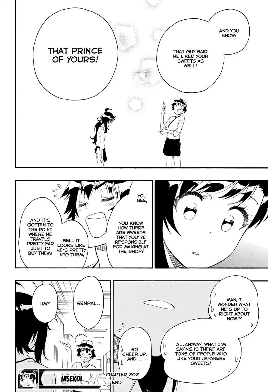 Nisekoi Chapter 202