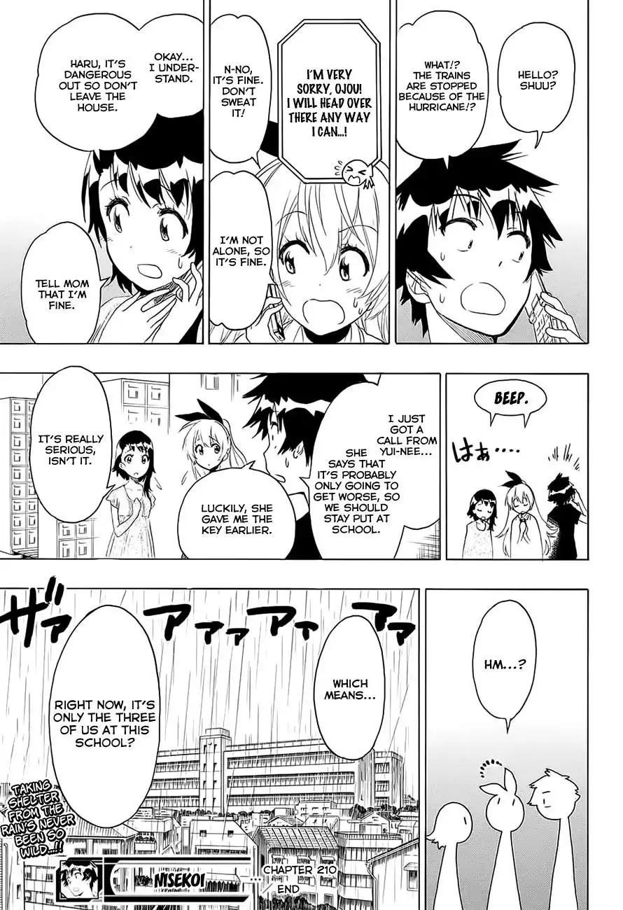 Nisekoi Chapter 210