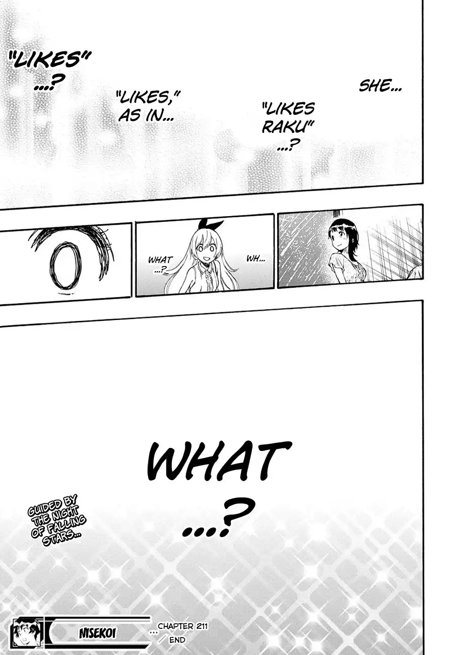 Nisekoi Chapter 211