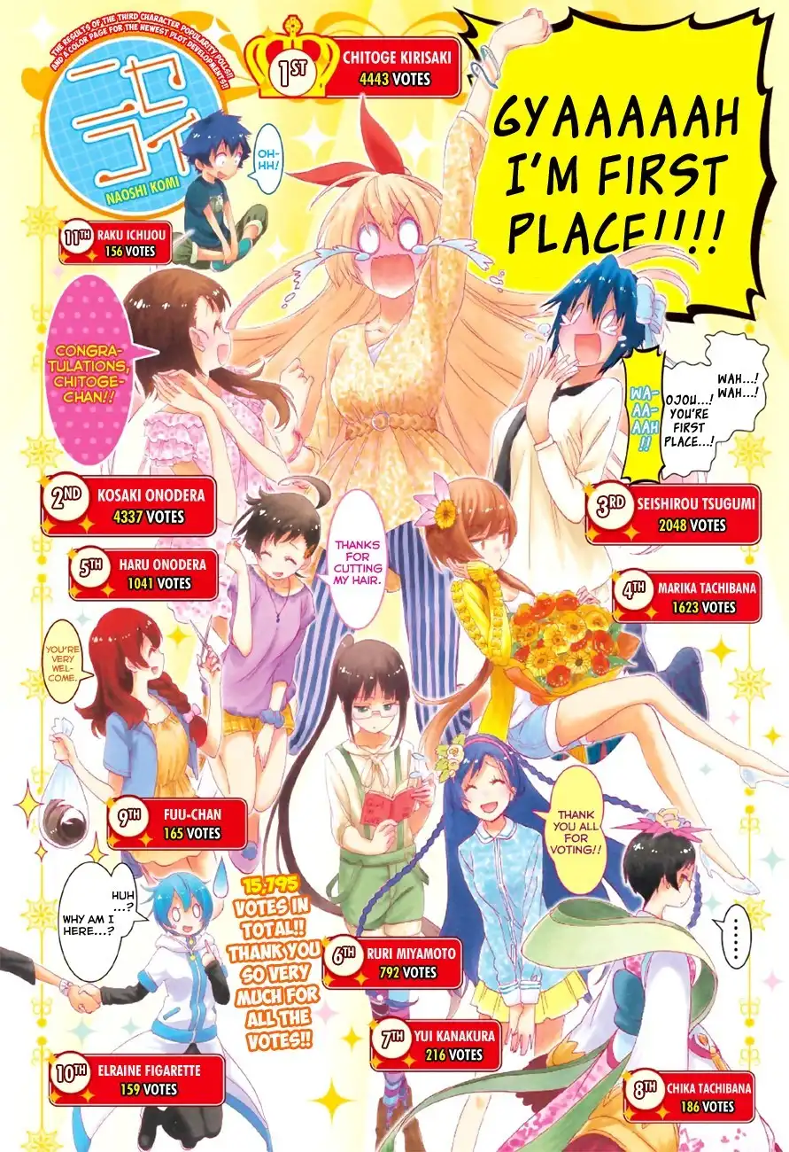 Nisekoi Chapter 211