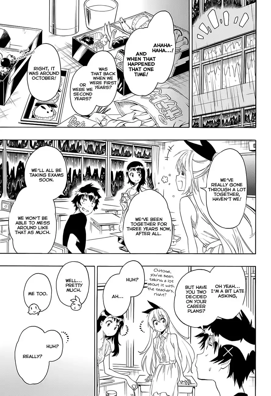 Nisekoi Chapter 211