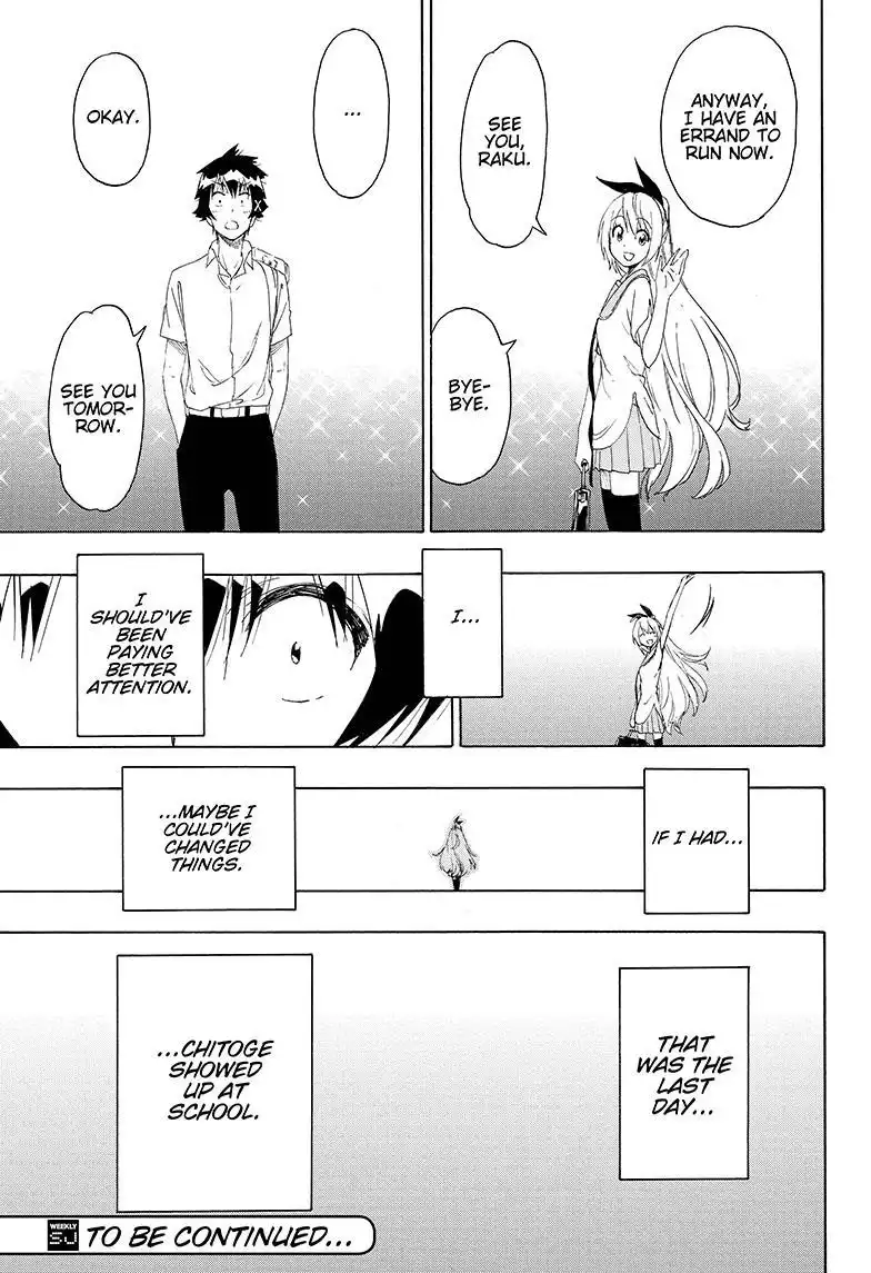 Nisekoi Chapter 212