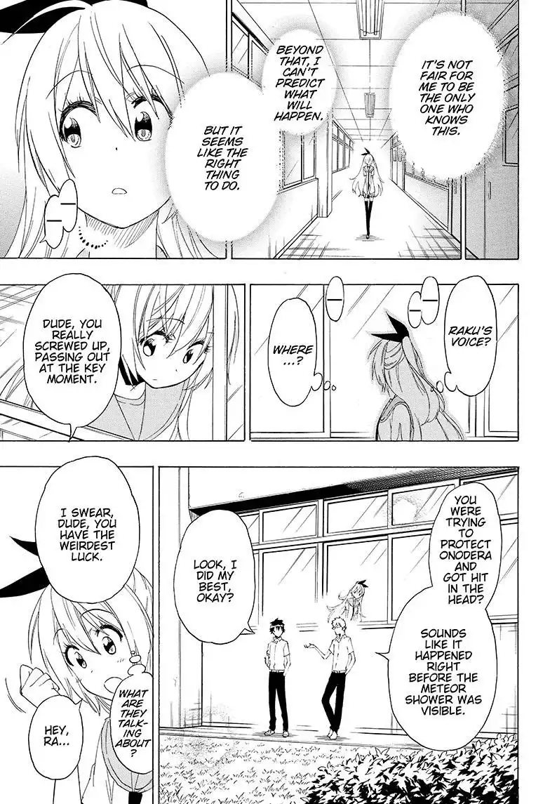 Nisekoi Chapter 212