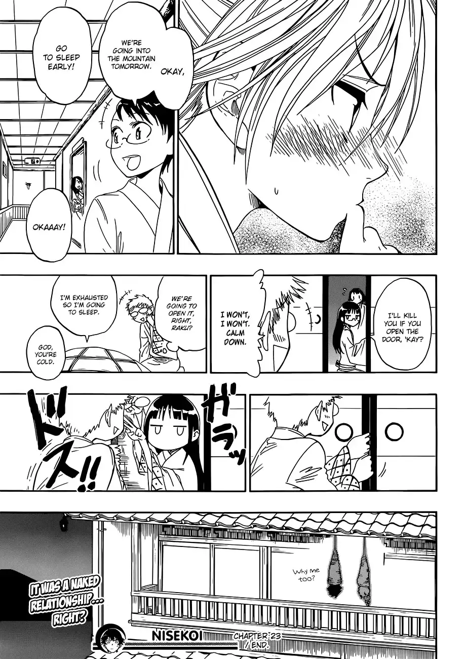 Nisekoi Chapter 23