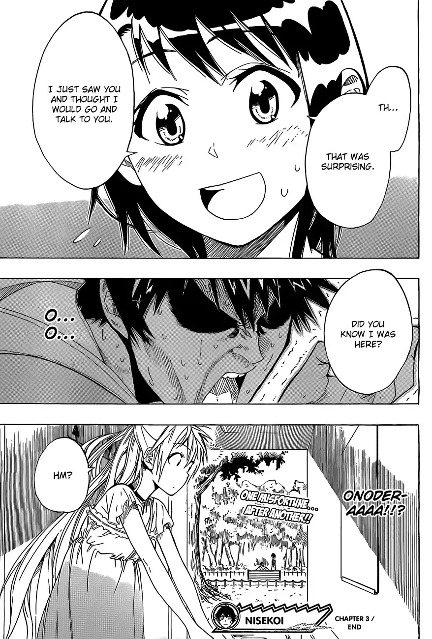 Nisekoi Chapter 3