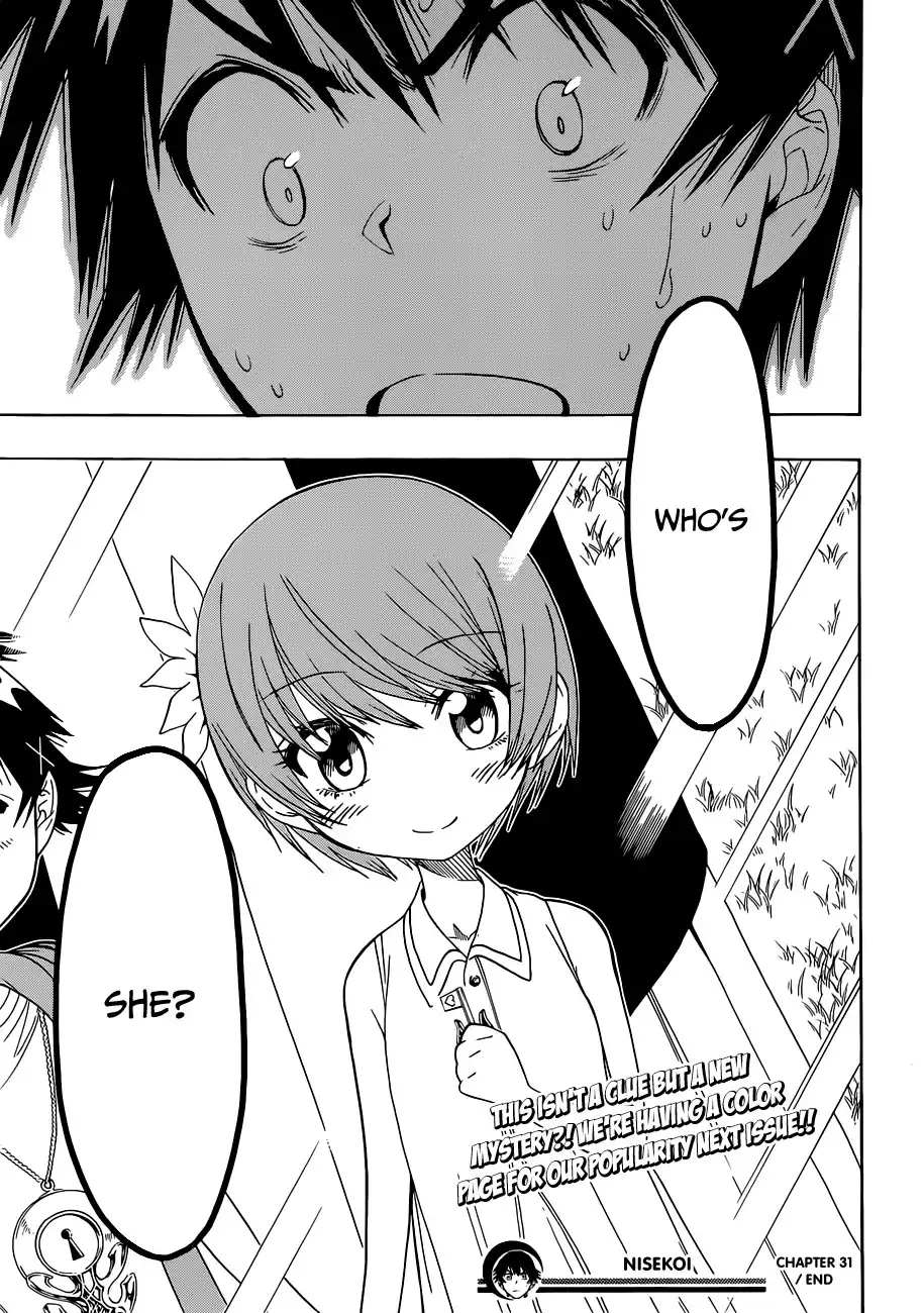 Nisekoi Chapter 31