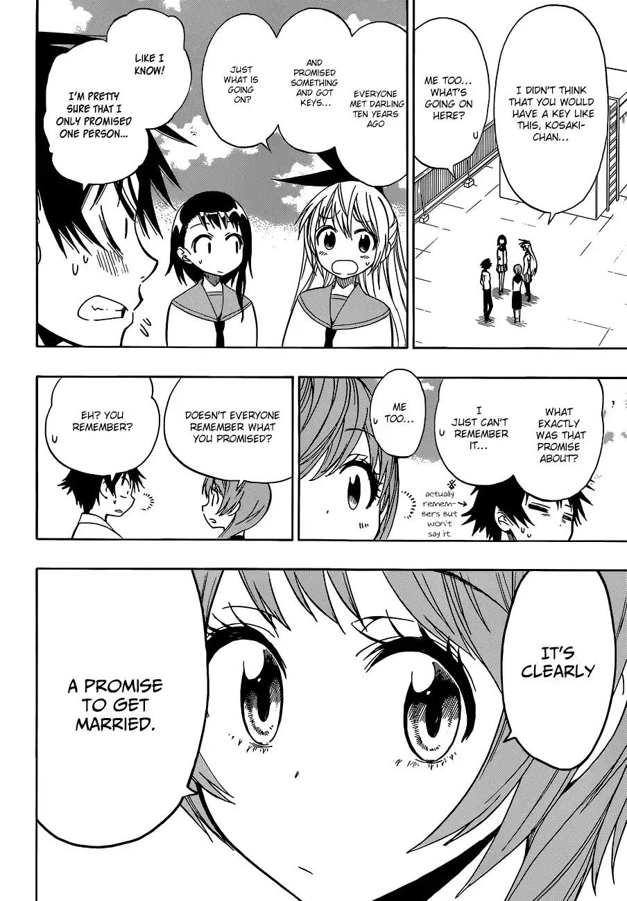 Nisekoi Chapter 36