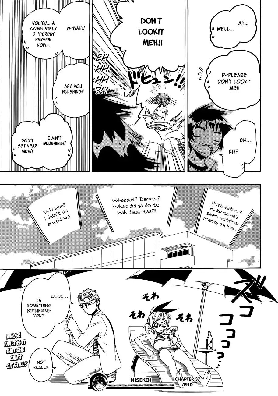 Nisekoi Chapter 37