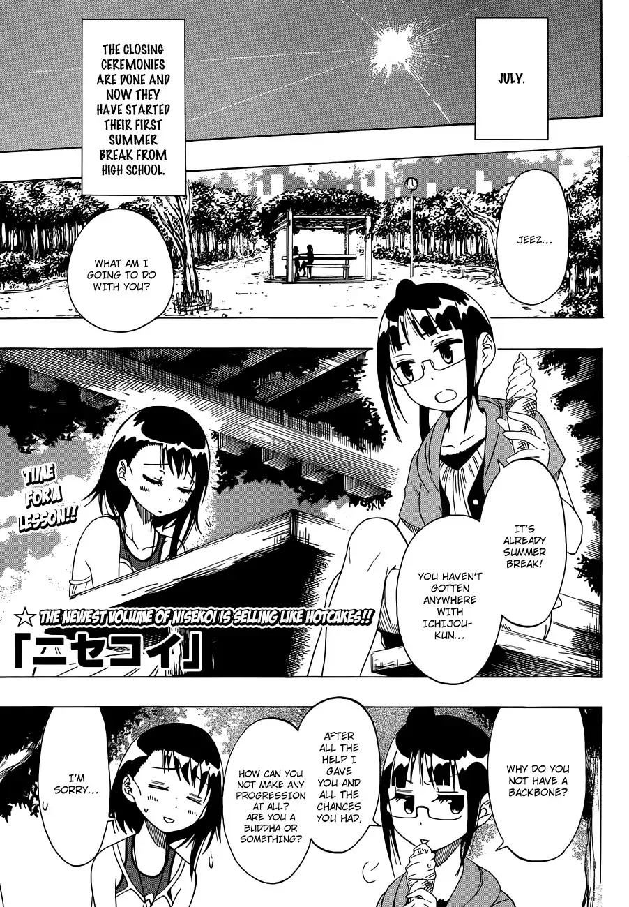 Nisekoi Chapter 38