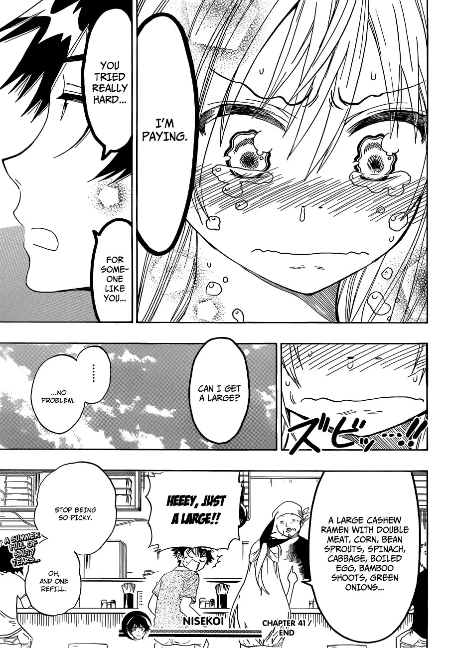 Nisekoi Chapter 41