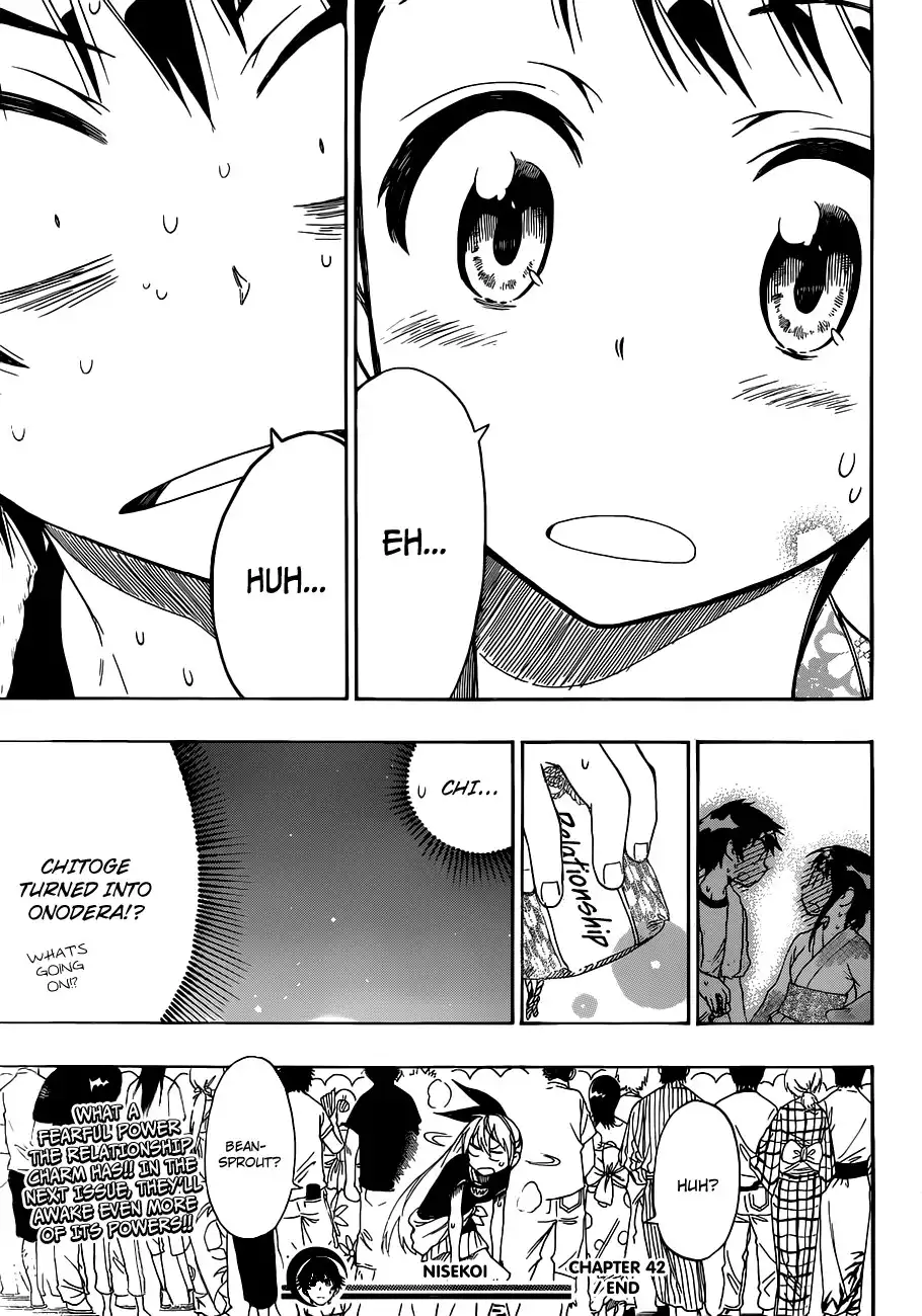 Nisekoi Chapter 42