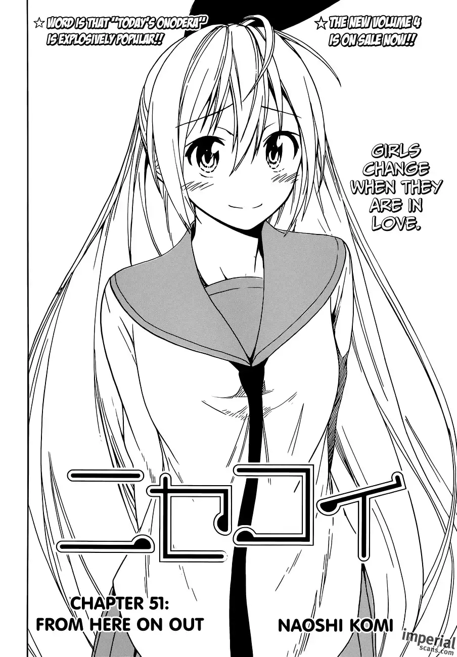 Nisekoi Chapter 51