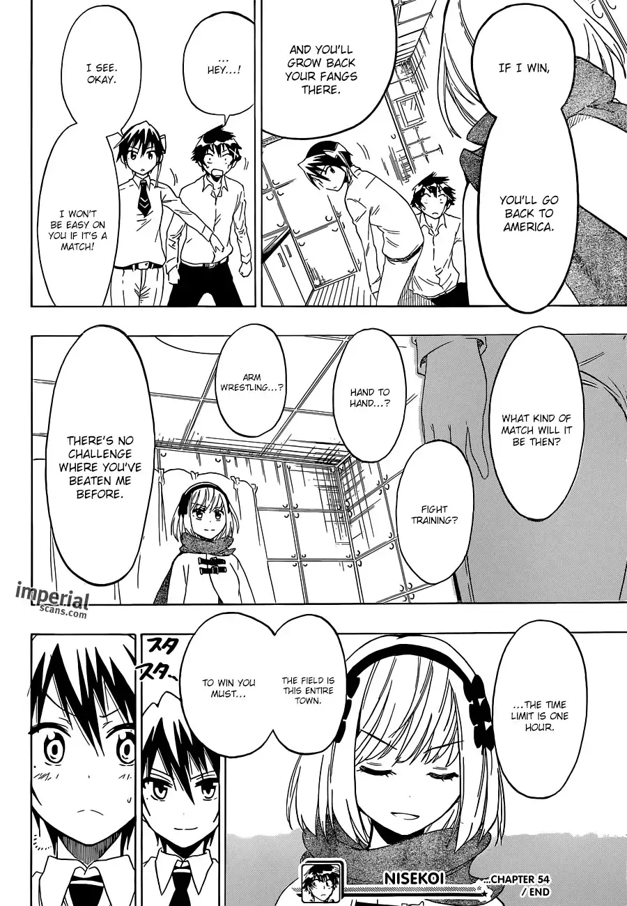 Nisekoi Chapter 54