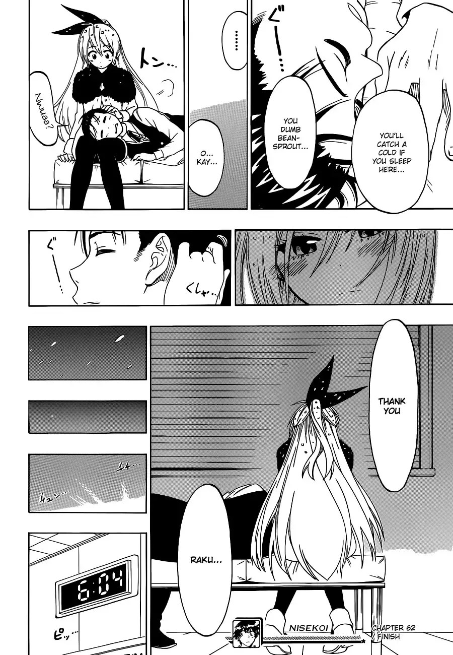 Nisekoi Chapter 62