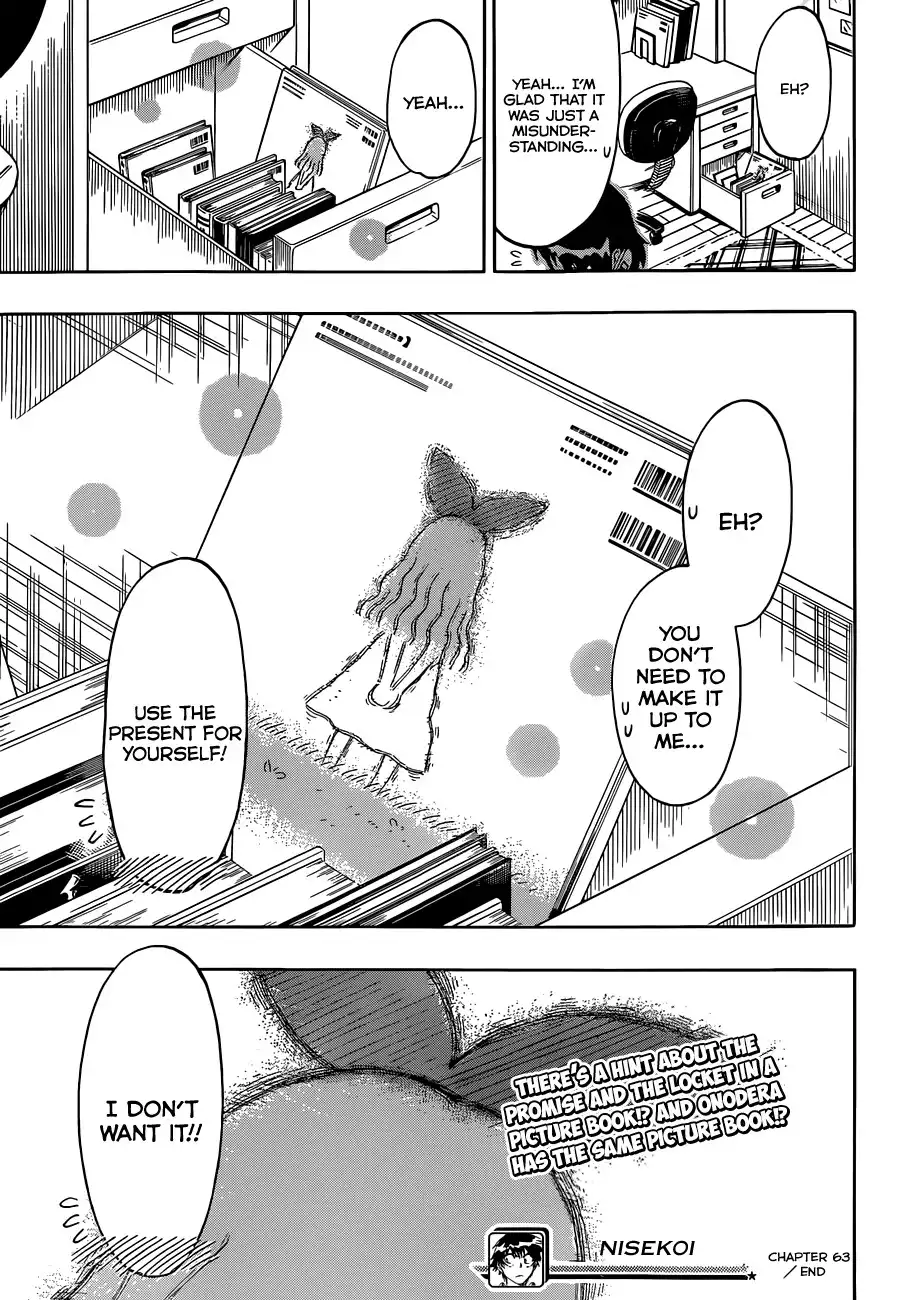 Nisekoi Chapter 63