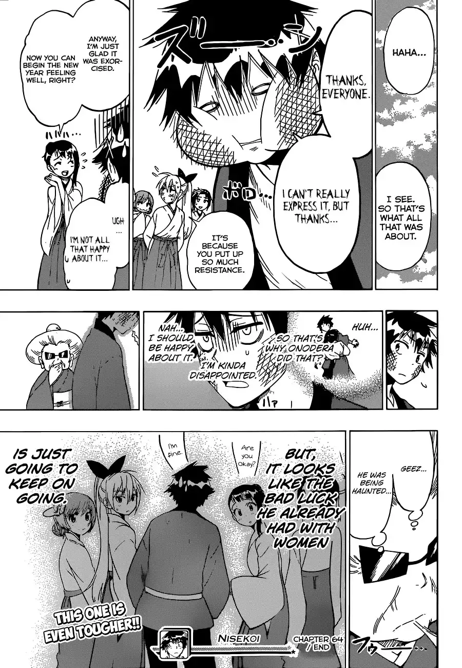 Nisekoi Chapter 64