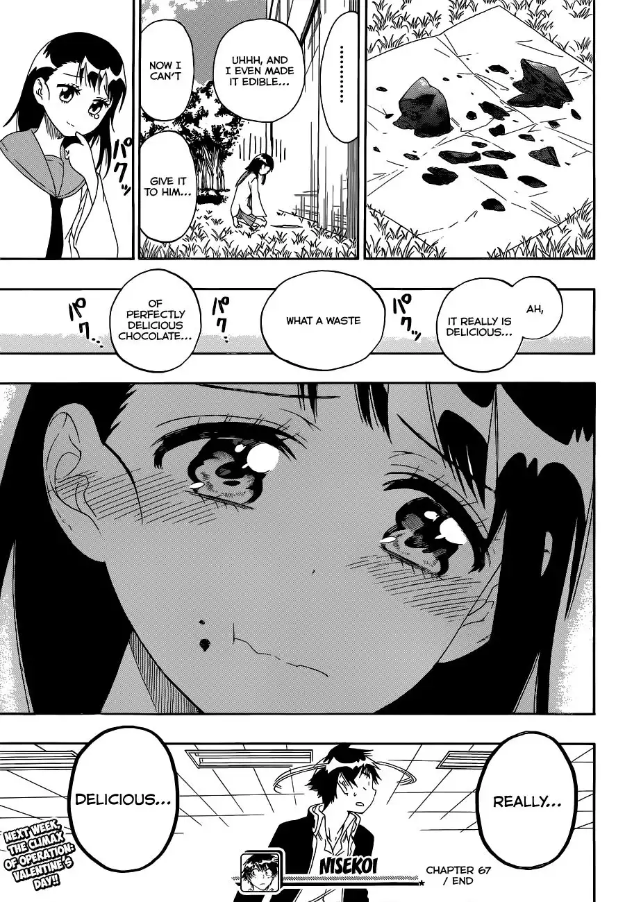 Nisekoi Chapter 67