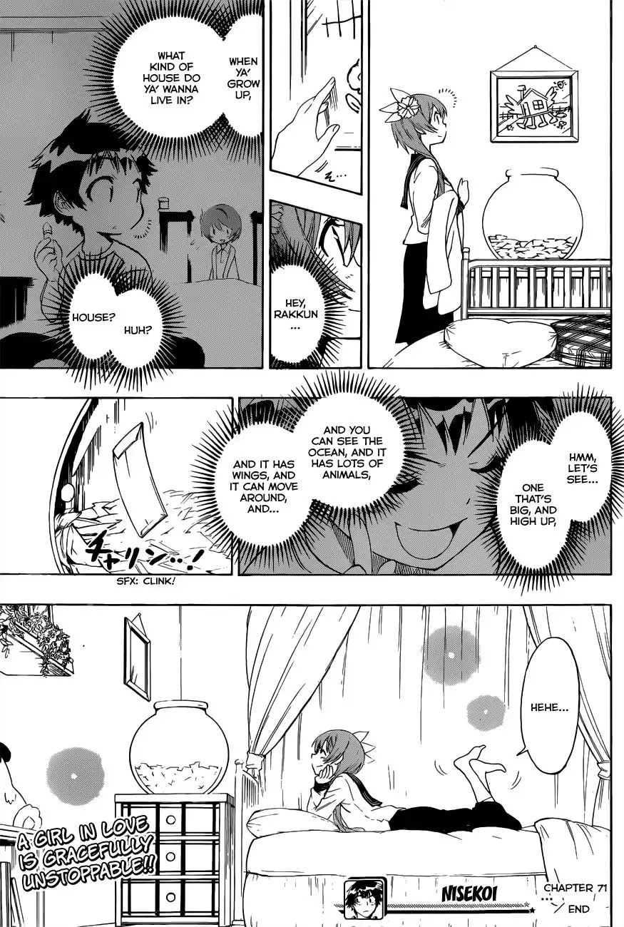 Nisekoi Chapter 71