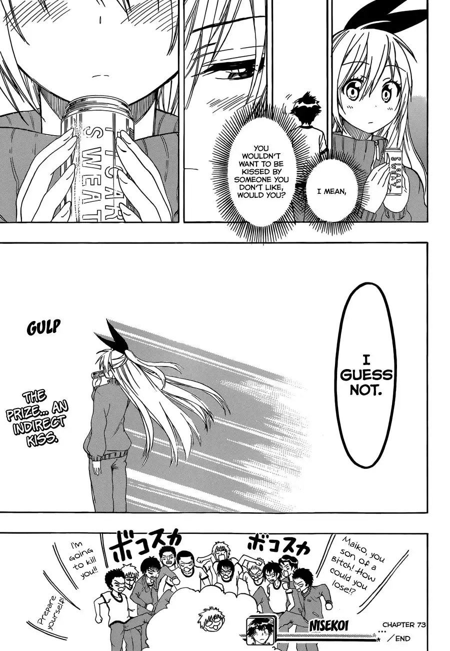 Nisekoi Chapter 73