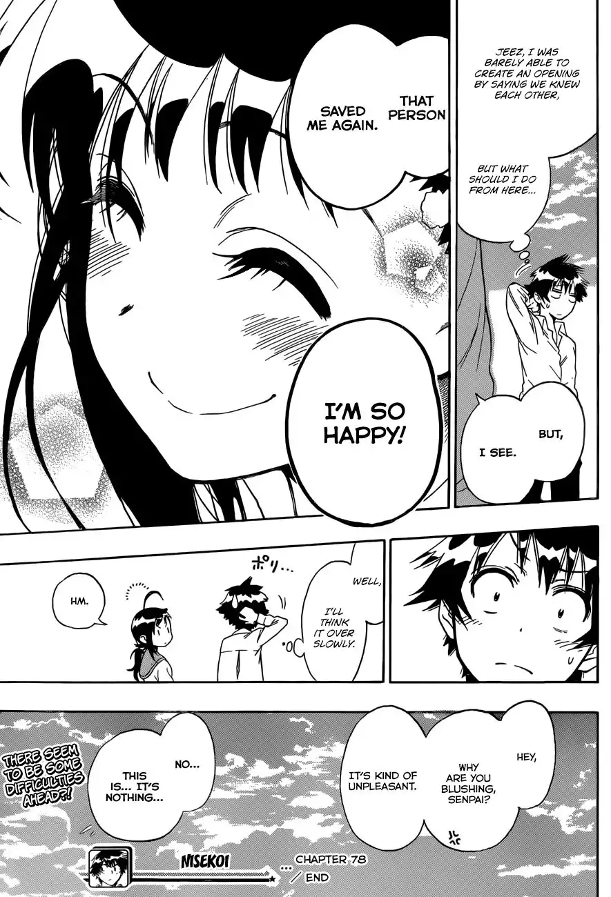 Nisekoi Chapter 78