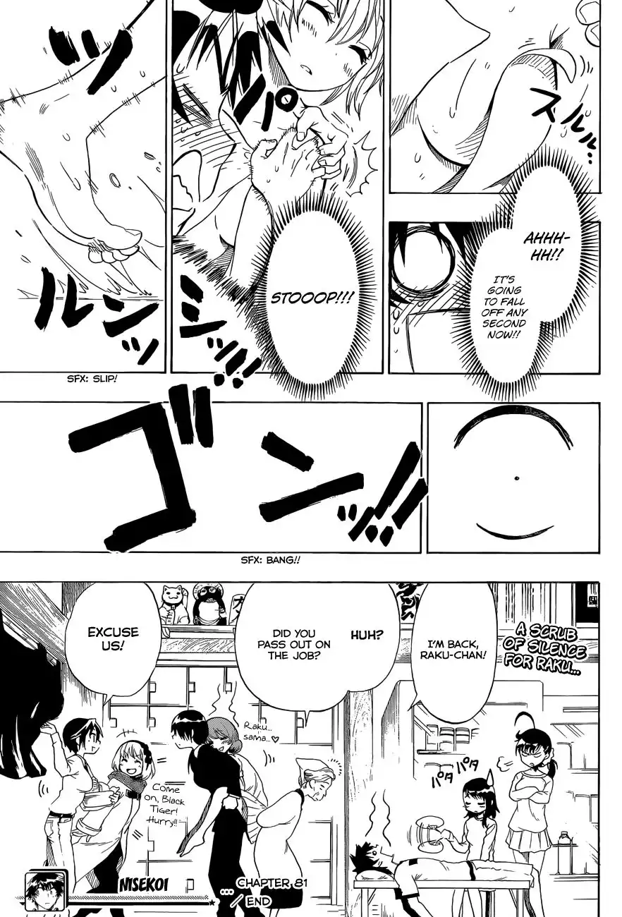 Nisekoi Chapter 81