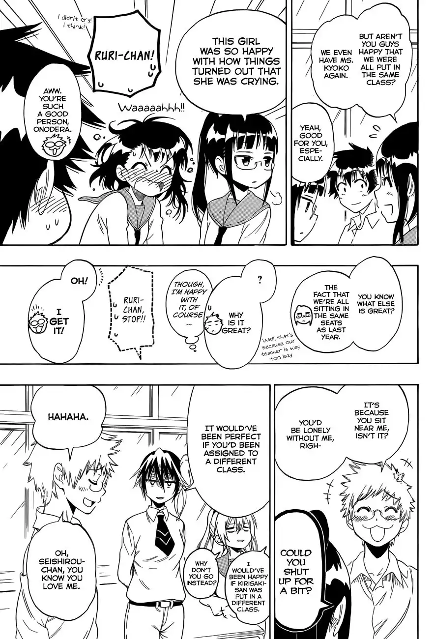 Nisekoi Chapter 83