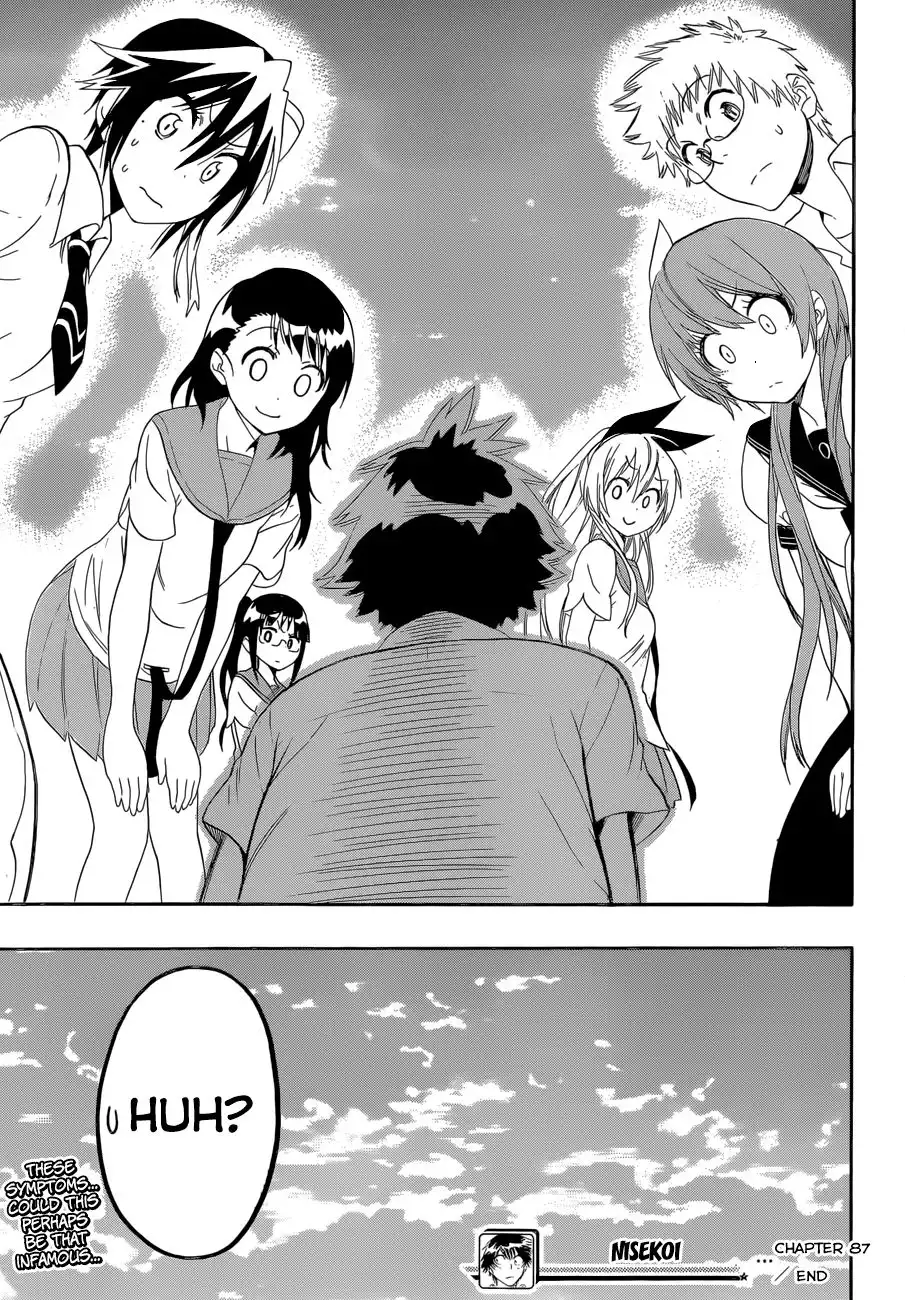 Nisekoi Chapter 87