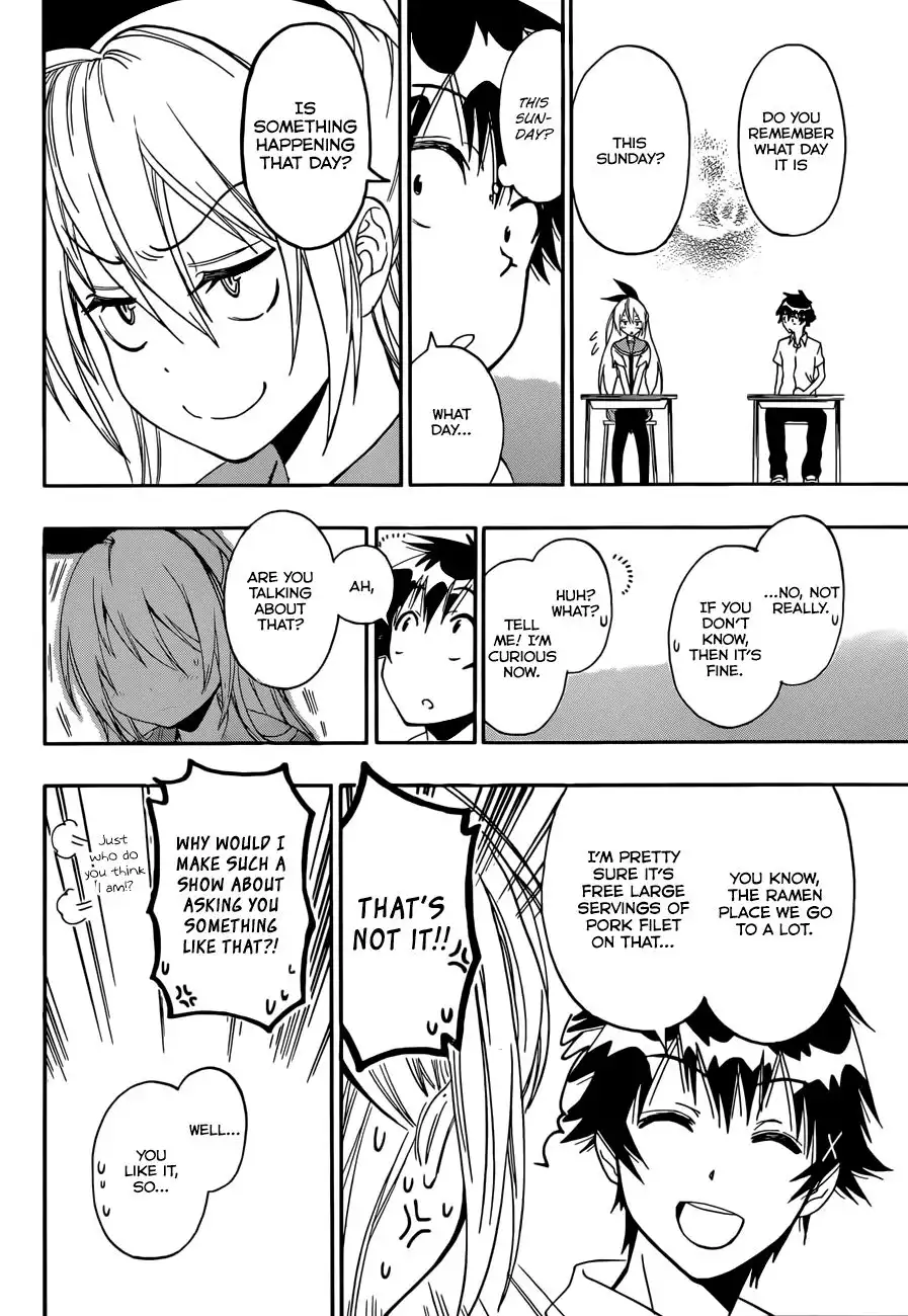 Nisekoi Chapter 87