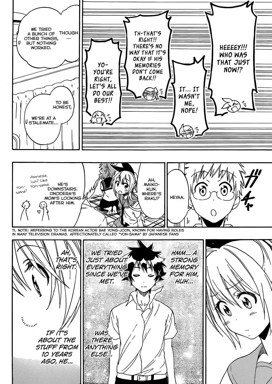 Nisekoi Chapter 89