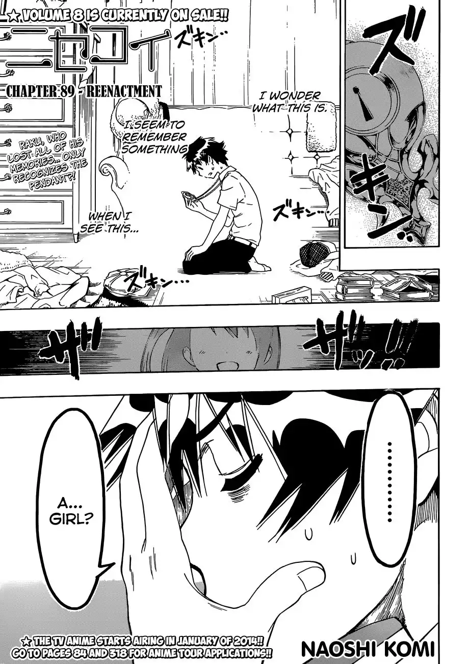 Nisekoi Chapter 89