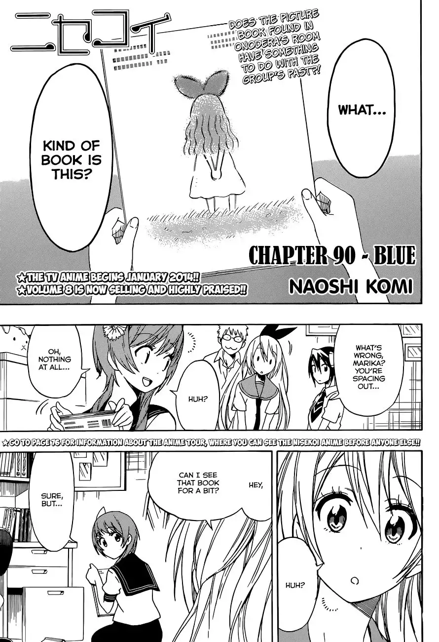 Nisekoi Chapter 90