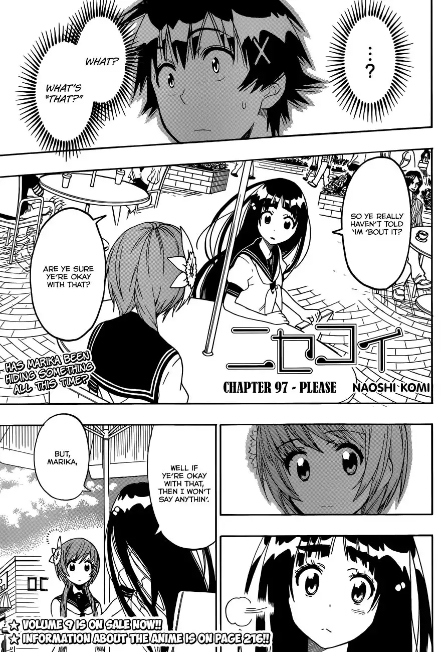 Nisekoi Chapter 97