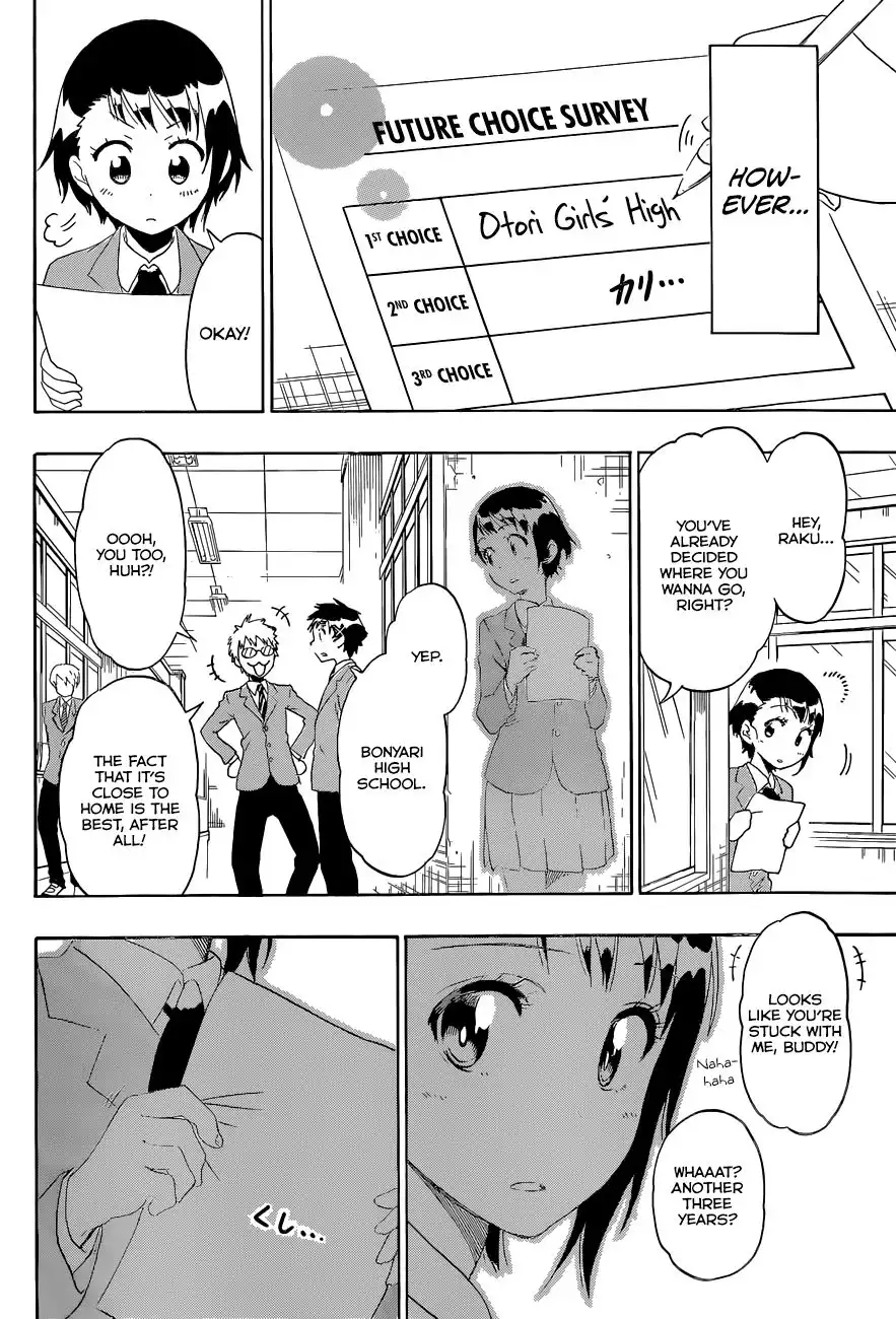 Nisekoi Chapter 98