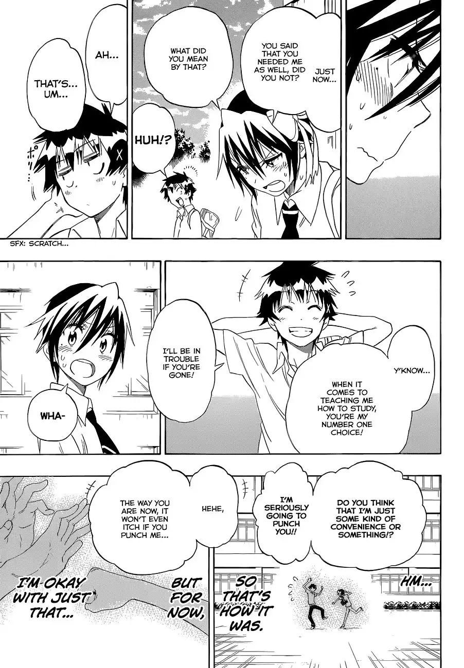 Nisekoi Chapter 99