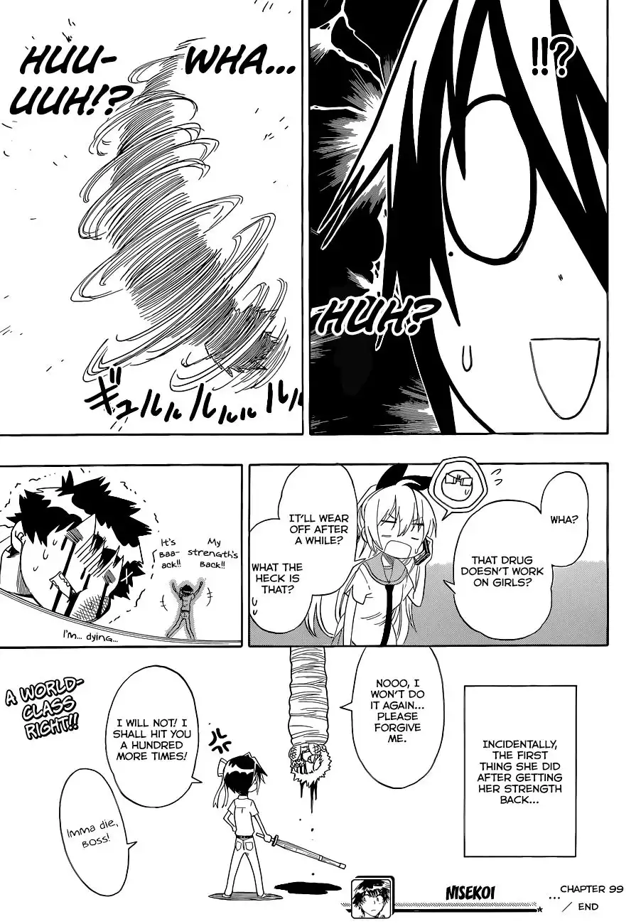 Nisekoi Chapter 99