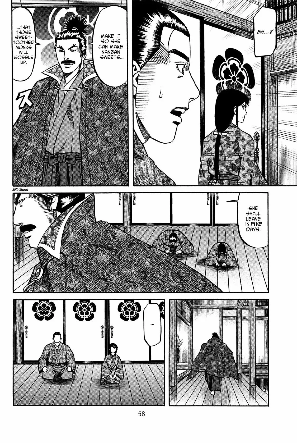 Nobunaga no Chef Chapter 55