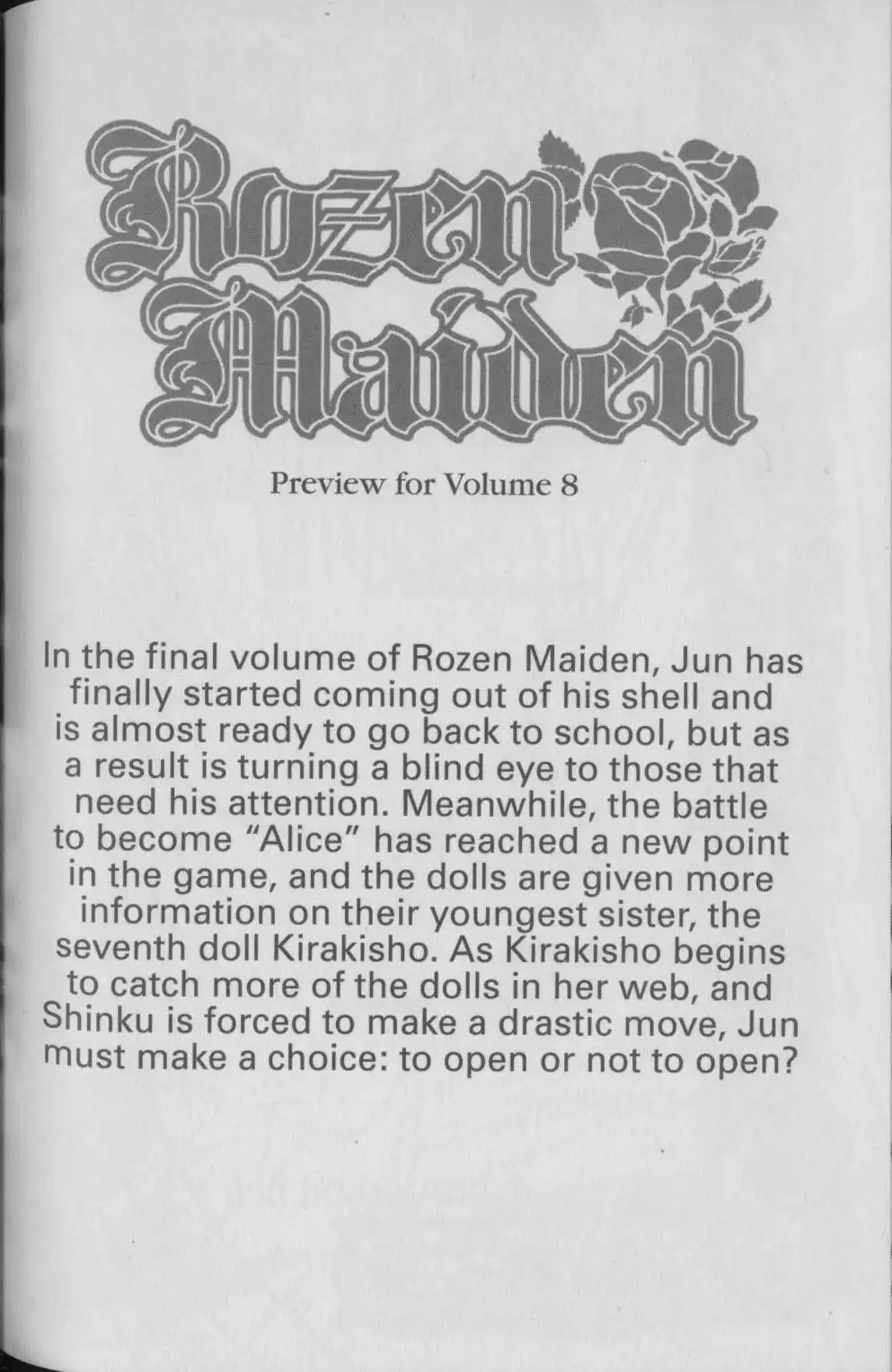 Rozen Maiden Chapter 27