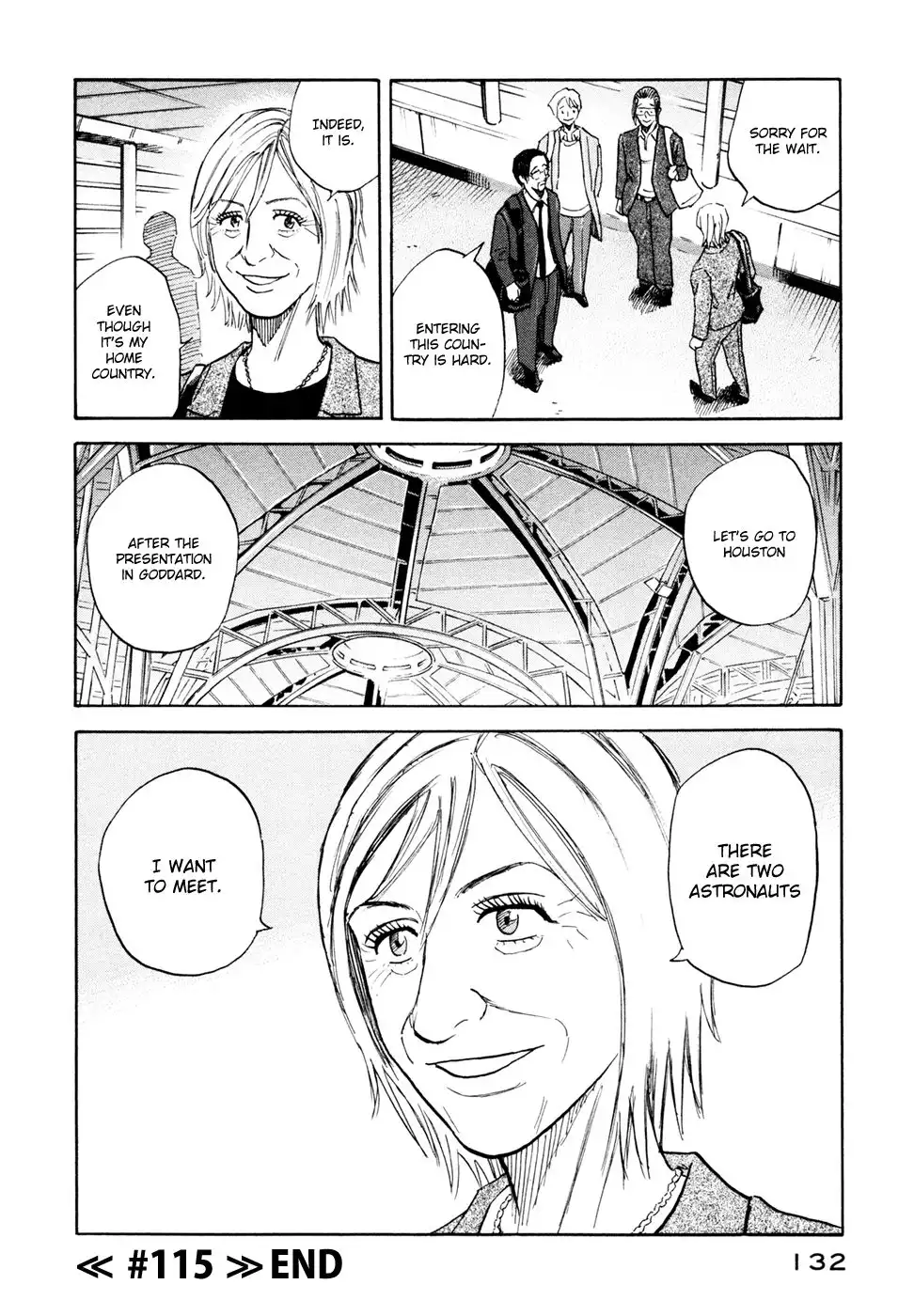 Uchuu Kyoudai Chapter 115