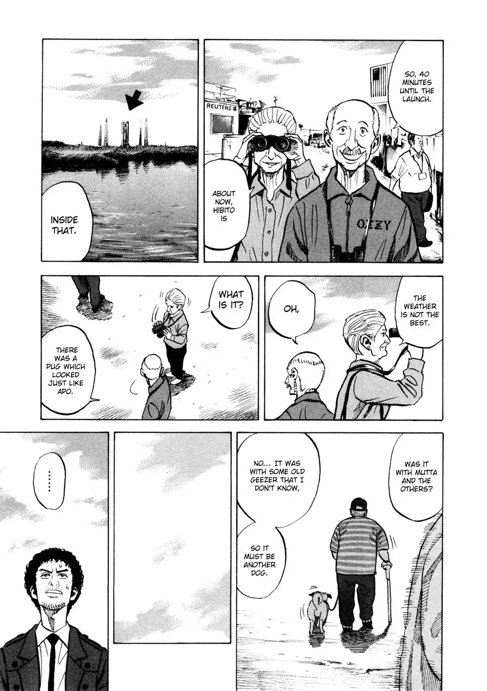 Uchuu Kyoudai Chapter 57