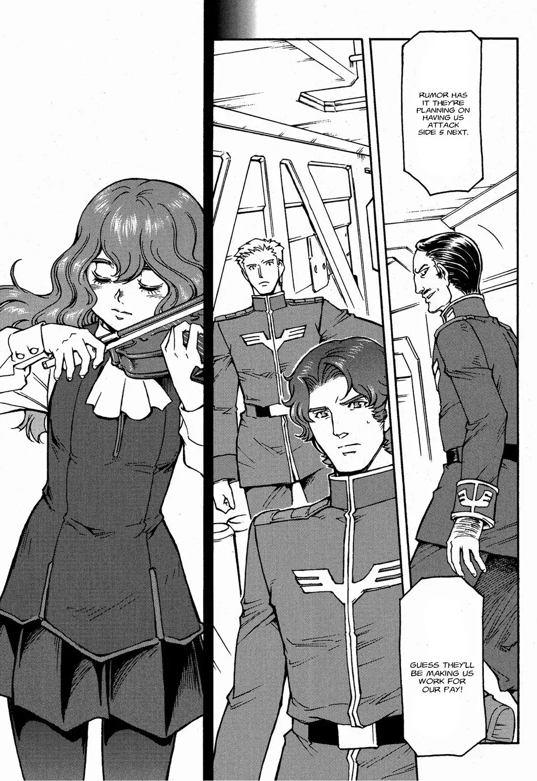 Uchuu Seiki Eiyuu Densetsu - Mobile Suit Gundam MSV-R Chapter 4