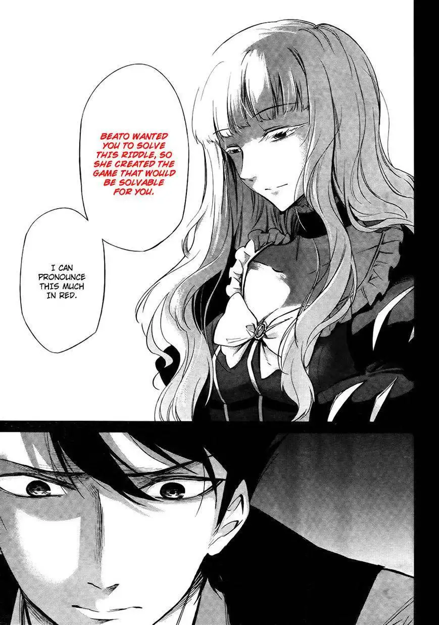 Umineko No Naku Koro Ni Chiru Episode 5 End Of The Golden Witch Chapter 26