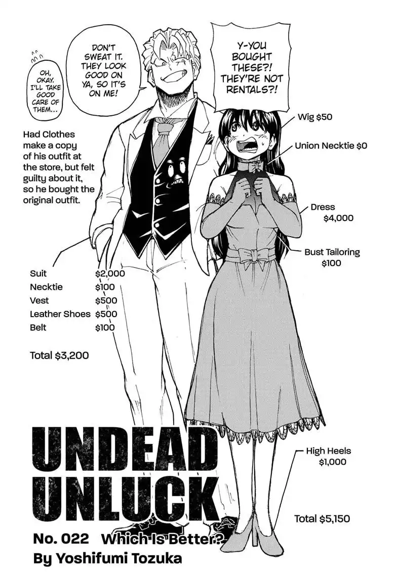 Undead Unluck Chapter 22